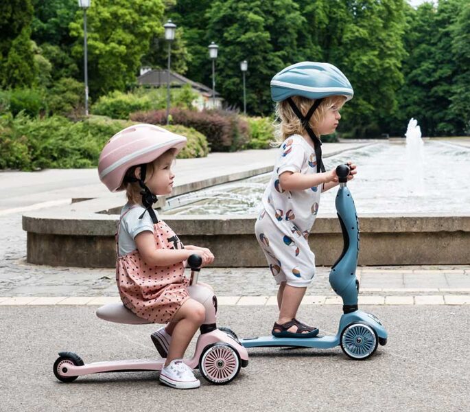 Skrejriteņi/skūteri/ķiveres