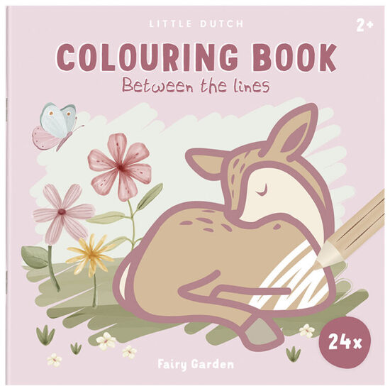 Little Dutch Colouring book between the lines ´Fairy Garden´