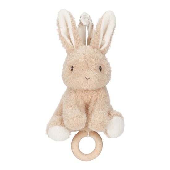 Jaunums! Little Dutch Music Box Baby Bunny ´Newborn Naturals´ GRS
