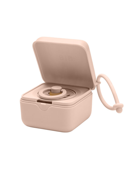 BIBS Pacifier Box Blush