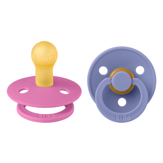 BIBS Colour Round 6-18men bubble gum/peri