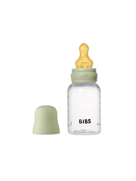 BIBS Plastic Baby Bottle sage 150ml