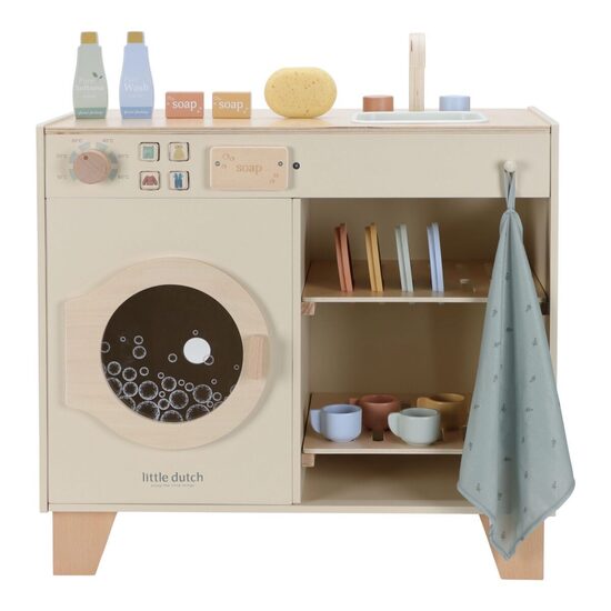 Little Dutch Wooden Washing Machine FSC (Limited Edition)