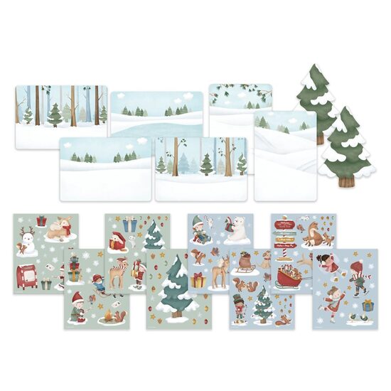 Little Dutch Christmas Cards & Stickers Set ´Christmas´