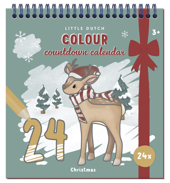 Little Dutch Colouring book Advent Calendar ´Christmas´