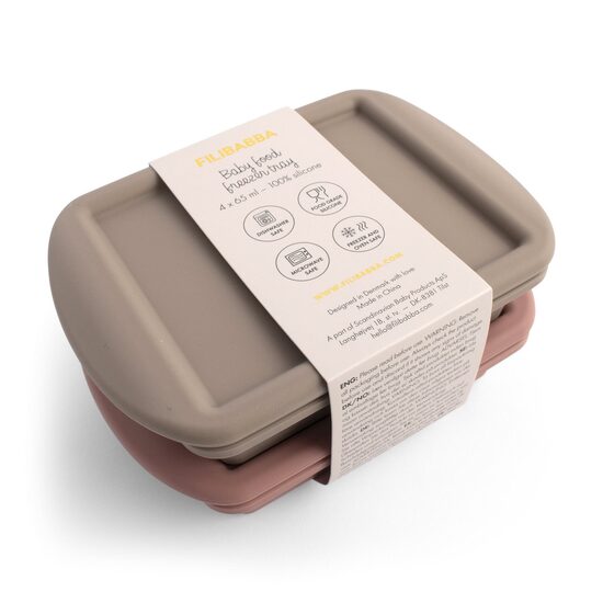 Filibabba Baby Food Freezer Tray 2-pack