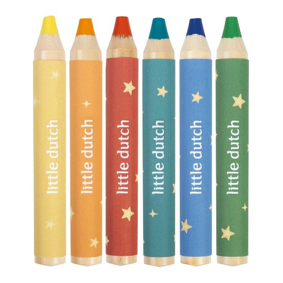 Little Dutch Wooden Pencils ´Jim & Firends´