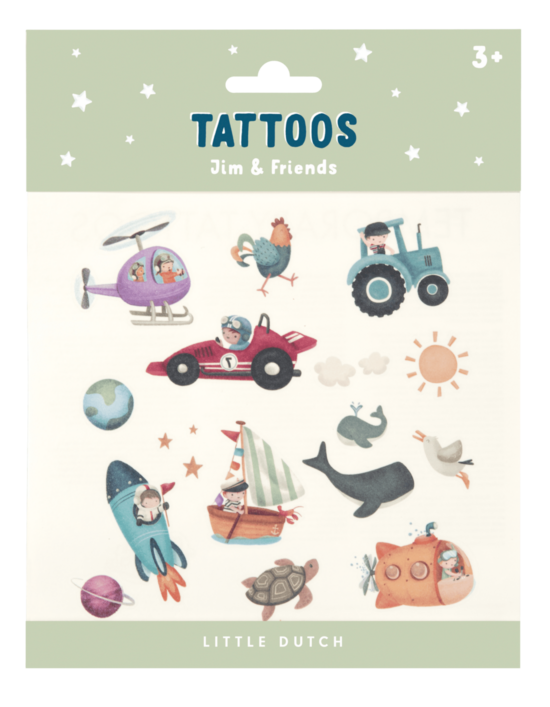 Little Dutch Tattoos ´Jim & Friends´