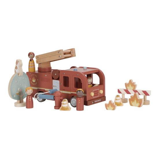Little Dutch Fire Truck Set FSC