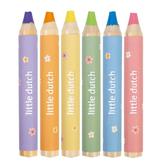 Little Dutch Wooden Pencils ´Rosa & Firends