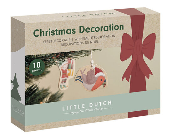Wooden Christmas Ornaments ´Little Dutch´