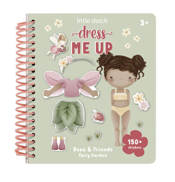Little Dutch Dress me up book Rosa & Friends Fairy Garden