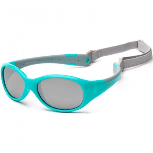 KOOLSUN FLEX saulesbrilles 0-3g Aqua Grey