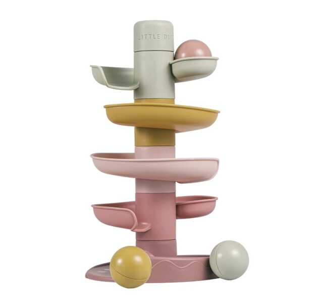 LITTLE DUTCH spiral tower / Pink