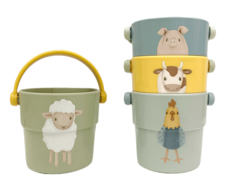 Little Dutch Bath Cups ´Little Farm´