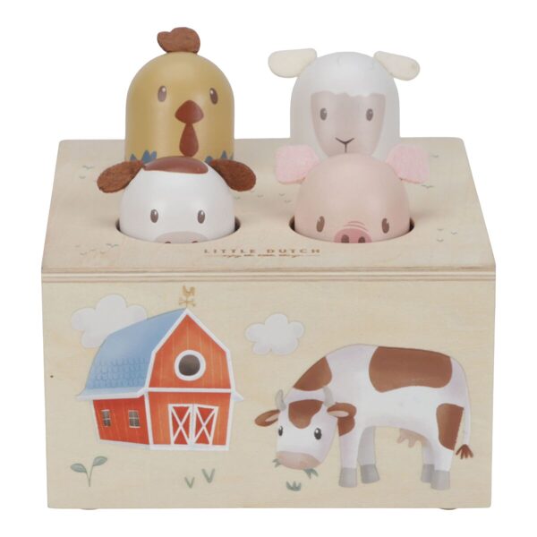 Little Dutch Pop-up musical toy  ́Little Farm ́