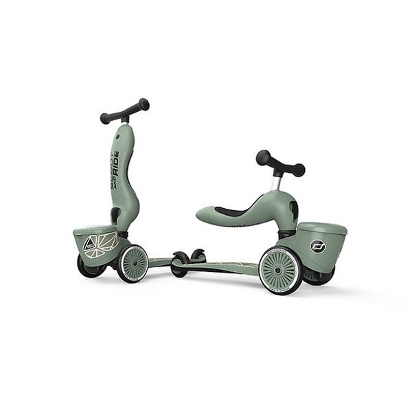 SCOOT AND RIDE HIGHWAYKICK 1 LIFESTYLE GREEN LINES