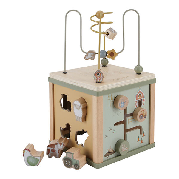 Little Dutch activity cube ´Little Farm´ FSC