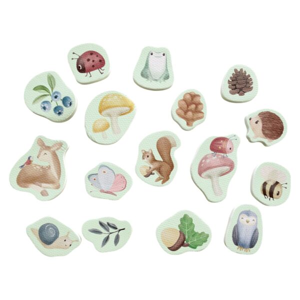 Little Dutch Bath foam figures ´Forest Friends & Fairy Garden´