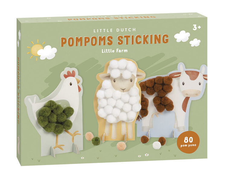 Little Dutch Pompom craft kit ´Little Farm´