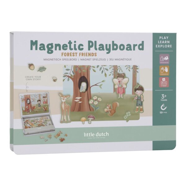 Jaunums little Dutch Magnetic Playboard ´Forest Friends