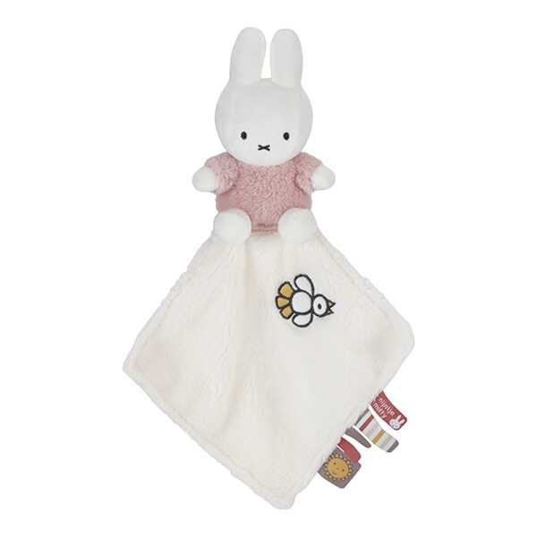 Little Dutch cuddle cloth ´Miffy Fluffy Pink´