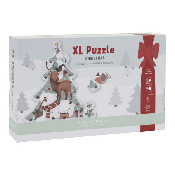 LITTLE DUTCH puzle XL Christmas