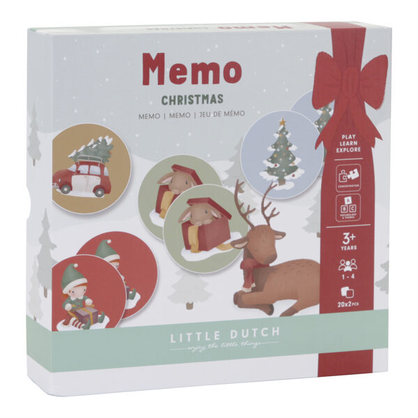 LITTLE DUTCH memo spēle Christmas