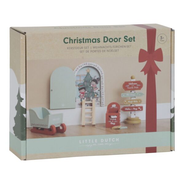 Little Dutch Christmas Door Set FSC