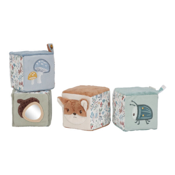 Little Dutch Set of soft cubes ´Forest Friends´
