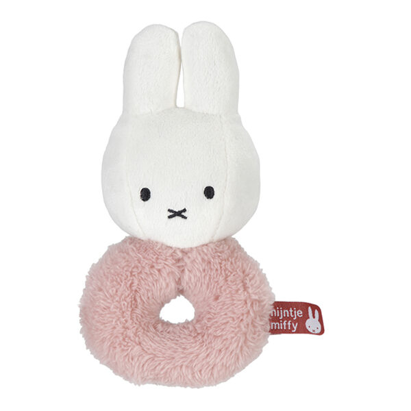 LITTLE DUTCH mazais grabulis zaķis Miffy Fluffy pink